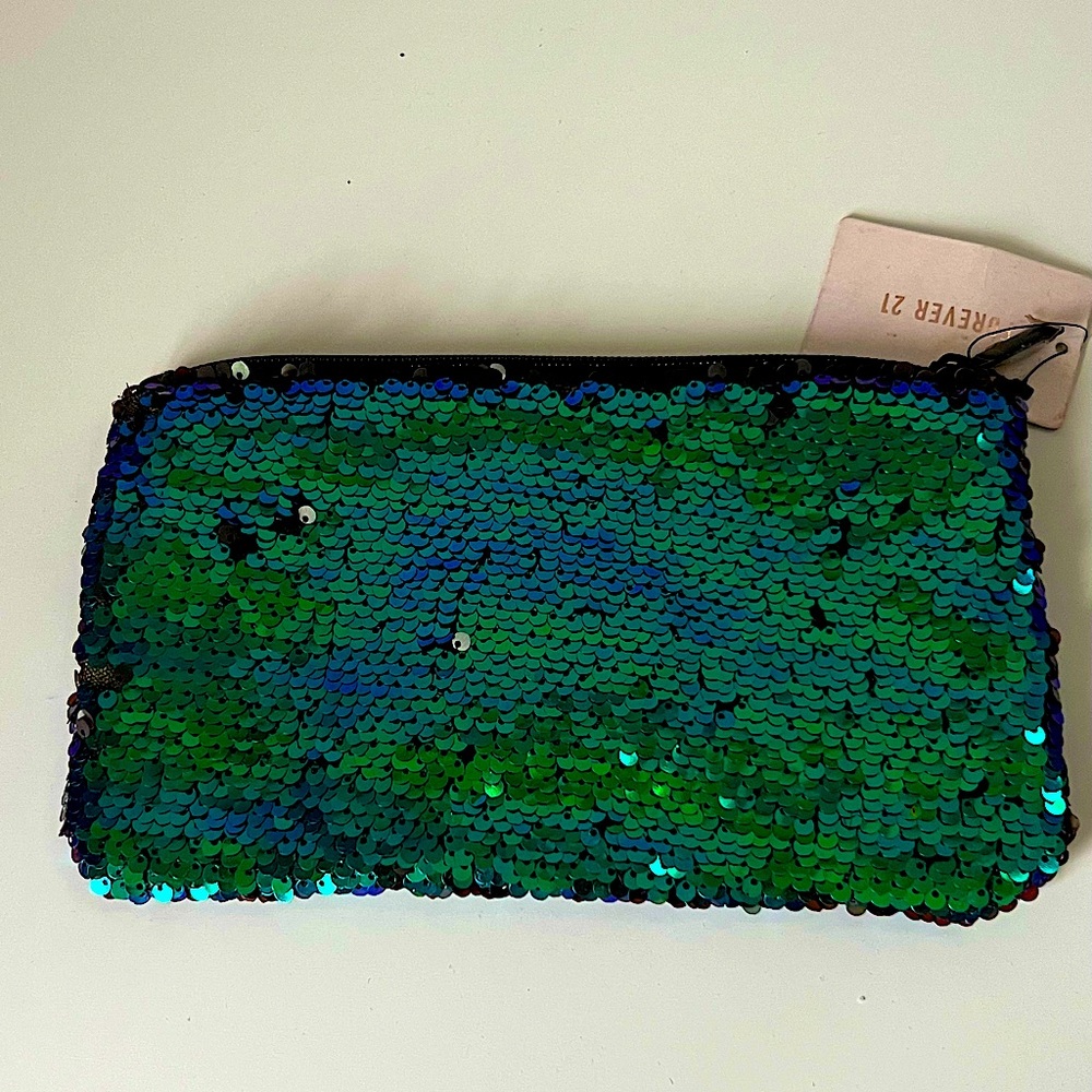 Sequin Makeup Bag